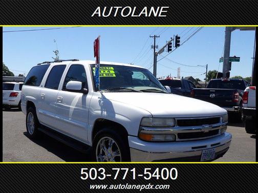 Summit White 2001 Chevrolet Suburban 1500 LT