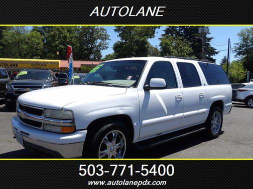 Summit White 2001 Chevrolet Suburban 1500 LT SUV
