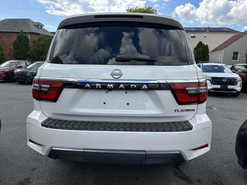 Aspen White 2023 Nissan Armada Platinum