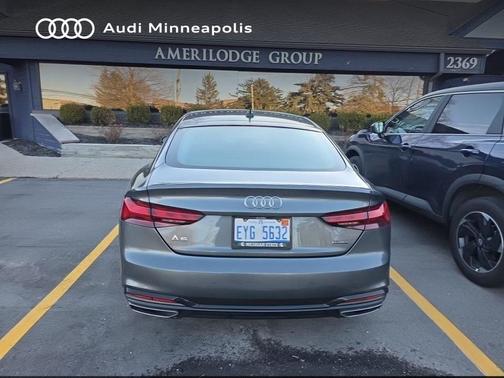 Daytona Gray Pearl Effect 2025 Audi A5 Sportback 45 S Line Premium Plus