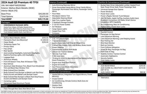 2024 Audi Q5 40 Premium