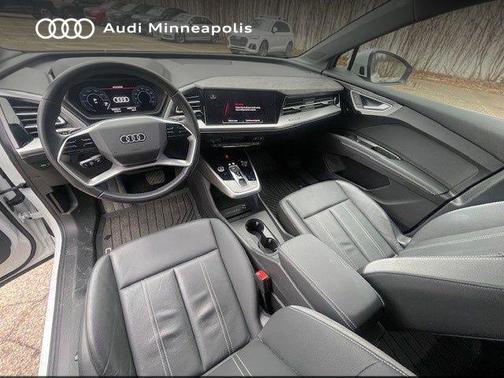 Glacier White Metallic 2023 Audi Q4 e-tron Premium Plus 50 quattro