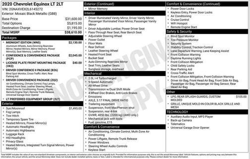 2020 Chevrolet Equinox 1LT