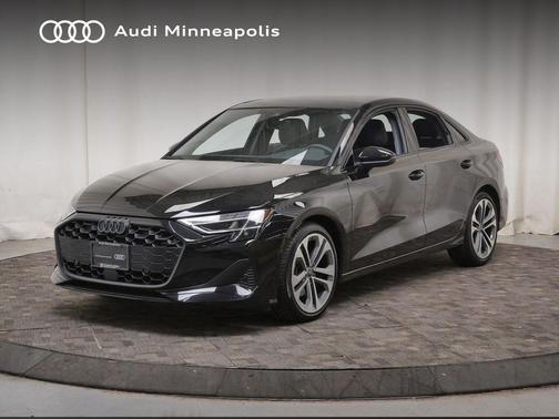 Mythos Black Metallic 2025 Audi A3 Premium