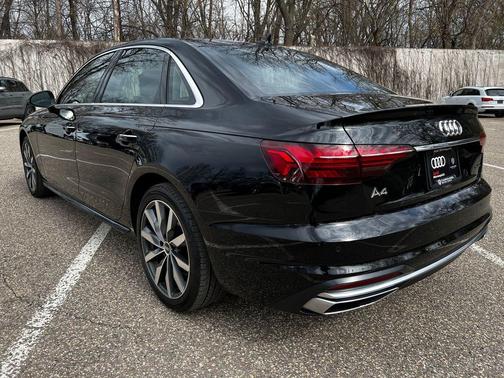 Brilliant Black 2023 Audi A4 40 Premium Plus