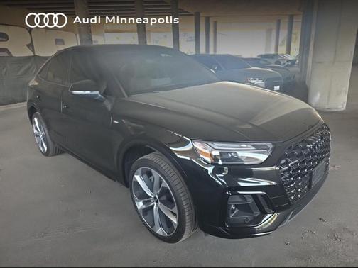 Mythos Black Metallic 2023 Audi Q5 45 S line Premium Plus