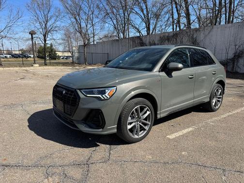 Gray Metallic 2025 Audi Q3 Premium 45 TFSI S line quattro Tiptronic
