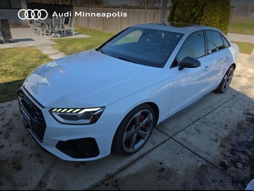 Glacier White Metallic 2023 Audi A4 45 S line Premium Plus