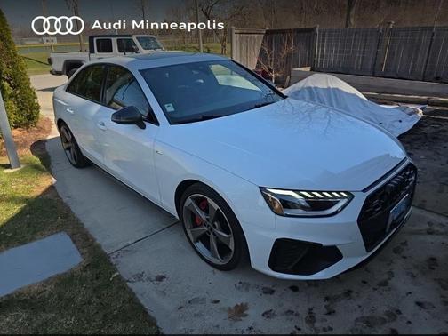 Glacier White Metallic 2023 Audi A4 45 S line Premium Plus