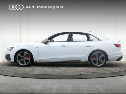 Glacier White Metallic 2023 Audi A4 45 S line Premium Plus