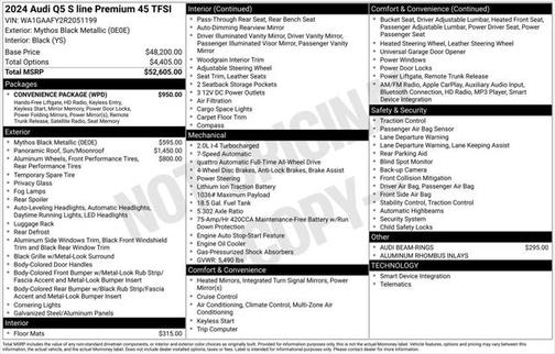 2024 Audi Q5 45 S line Premium