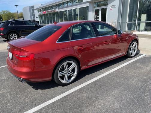 Volcano Red Metallic 2014 Audi S4 3.0T Premium Plus