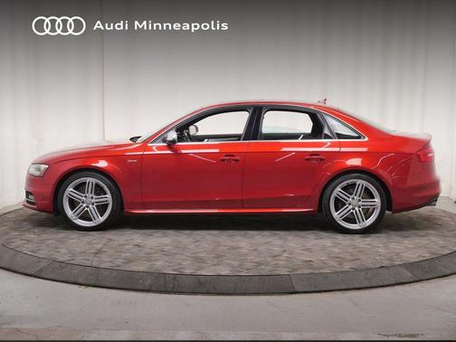 Volcano Red Metallic 2014 Audi S4 3.0T Premium Plus