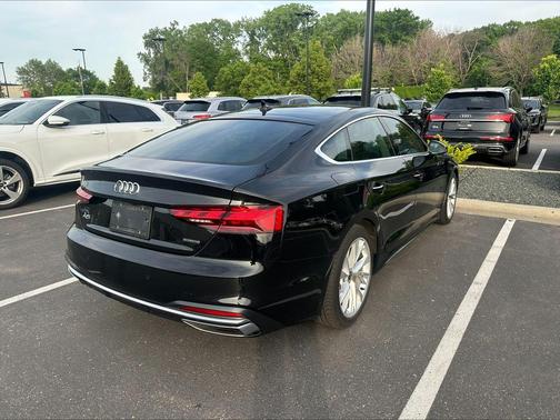 Mythos Black Metallic 2023 Audi A5 Sportback Premium