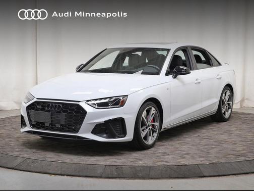 Glacier White Metallic 2023 Audi A4 45 S line Premium Plus