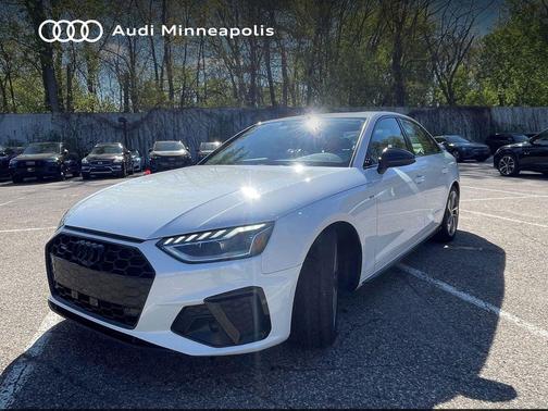 Glacier White Metallic 2023 Audi A4 45 S line Premium Plus