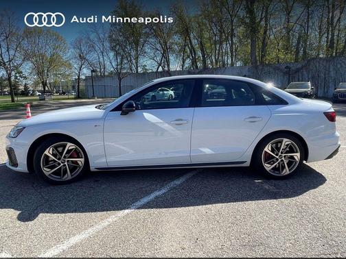 Glacier White Metallic 2023 Audi A4 45 S line Premium Plus