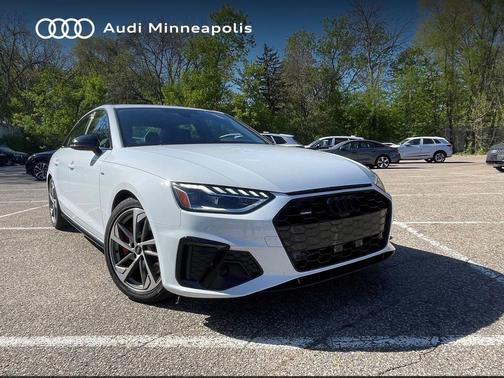 Glacier White Metallic 2023 Audi A4 45 S line Premium Plus