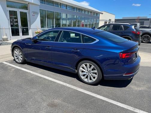 Blue 2018 Audi A5 2.0T Premium Plus