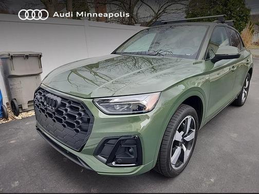 District Green Metallic 2023 Audi Q5 45 S line Premium Plus
