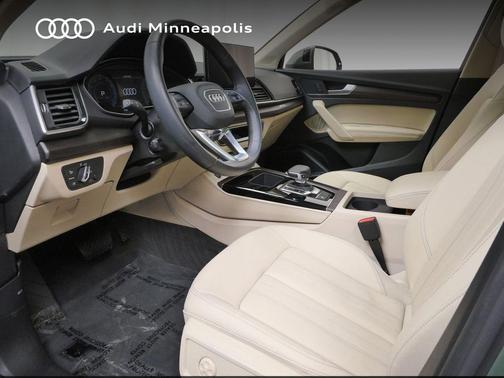 District Green Metallic 2023 Audi Q5 45 S line Premium Plus