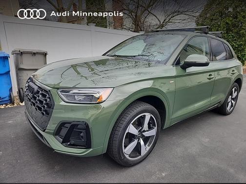 District Green Metallic 2023 Audi Q5 45 S line Premium Plus