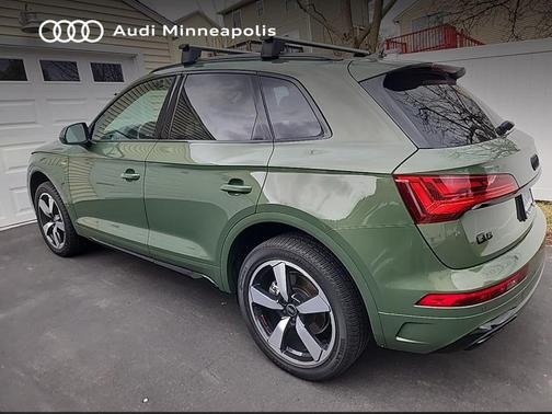 District Green Metallic 2023 Audi Q5 45 S line Premium Plus