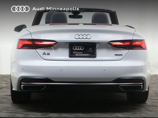 Ibis White/Black Roof 2021 Audi A5 45 Premium Plus