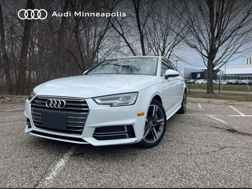 Glacier White 2017 Audi A4 2.0T Premium Plus