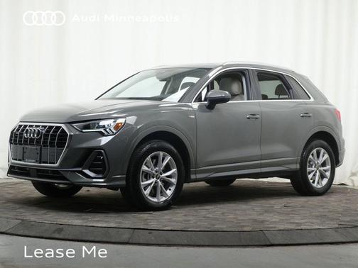 Gray Metallic 2025 Audi Q3 Premium 45 TFSI S line quattro Tiptronic