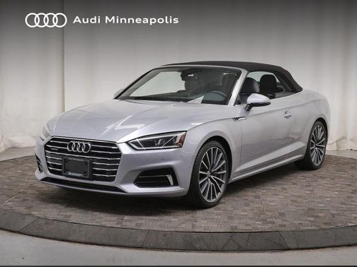 Florett Silver Metallic/Black Roof 2018 Audi A5 2.0T Premium Plus