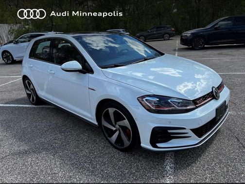 Pure White 2019 Volkswagen Golf GTI 2.0T S 4-Door