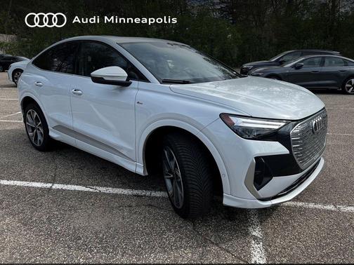 Glacier White 2023 Audi Q4 e-tron Premium Plus 50 quattro