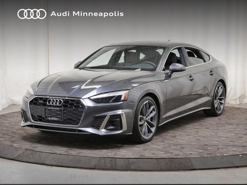Daytona Gray Pearl Effect 2023 Audi A5 Sportback 45 S Line Premium Plus