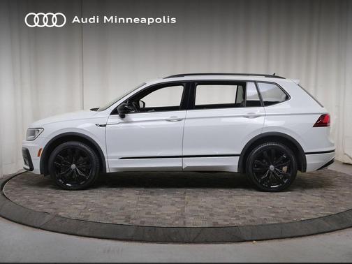Pure White 2020 Volkswagen Tiguan 2.0T SE R-Line Black 4MOTION