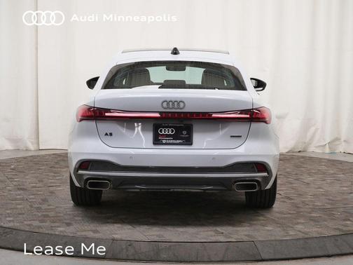 Glacier White Metallic 2025 Audi A5 Premium TFSI quattro S tronic