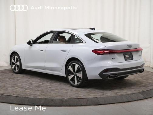 Glacier White Metallic 2025 Audi A5 Premium TFSI quattro S tronic