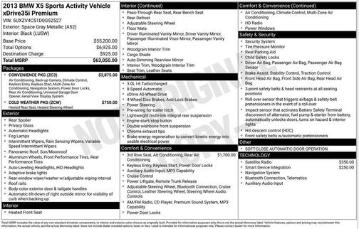 2013 BMW X5 xDrive35i