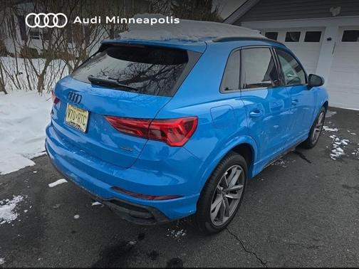 Turbo Blue 2023 Audi Q3 45 S line Premium Plus