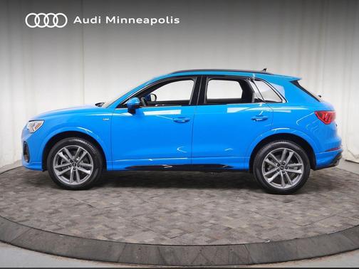 Turbo Blue 2023 Audi Q3 45 S line Premium Plus