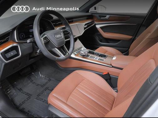 Glacier White Metallic 2023 Audi A6 45 Premium Plus