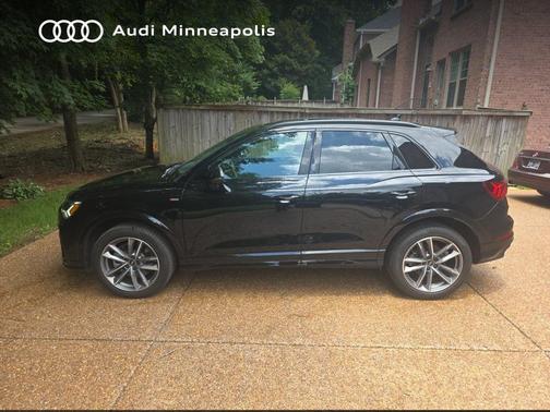 Mythos Black Metallic 2023 Audi Q3 45 S line Premium Plus