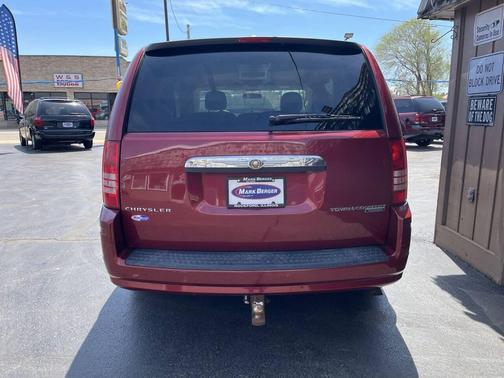 Red 2010 Chrysler Town & Country Touring