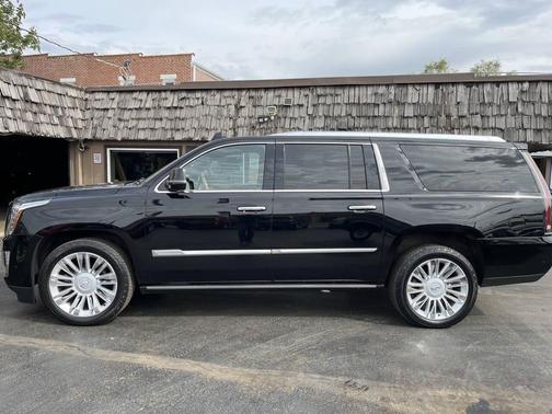 Black 2019 Cadillac Escalade ESV Platinum