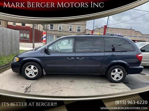 Blue 2007 Dodge Grand Caravan SXT