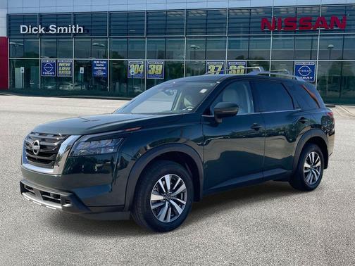 Obsidian Green Pearl 2025 Nissan Pathfinder SL FWD