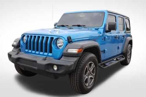 Hydro Blue Pearl 2022 Jeep Wrangler Unlimited Sport