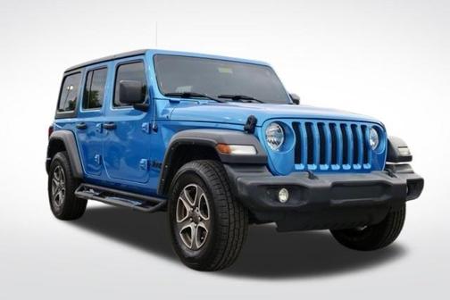 Hydro Blue Pearl 2022 Jeep Wrangler Unlimited Sport