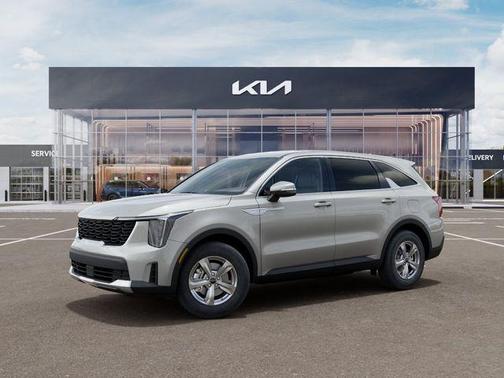Ivory Silver 2026 Kia Sorento LX