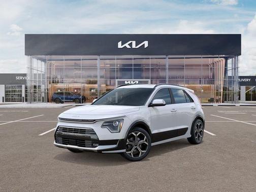 Snow White Pearl 2025 Kia Niro EX Touring